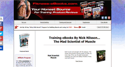 Desktop Screenshot of fitness-ebooks.com